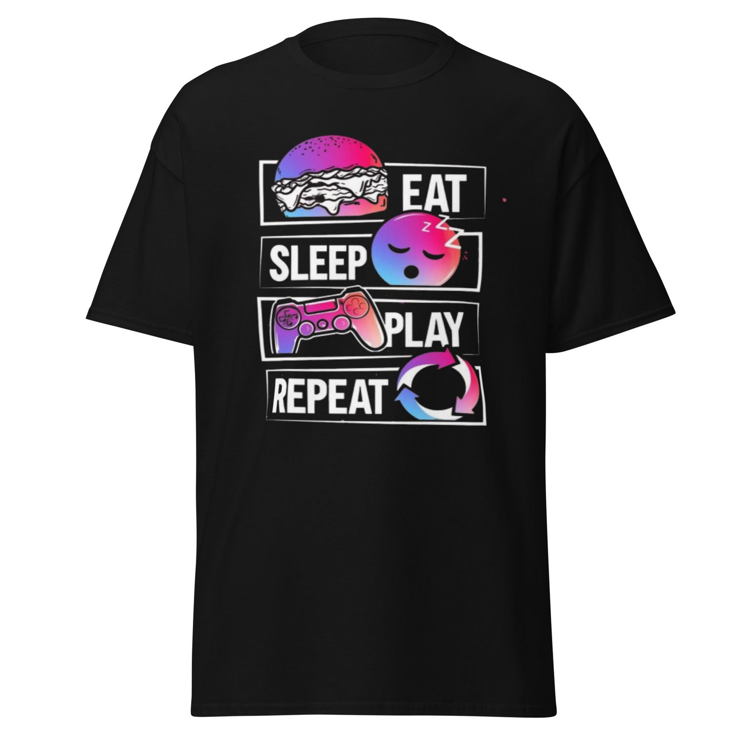 EAT, SLEEP, PLAY, REPEAT T-SHIRT FOR PLAYERS