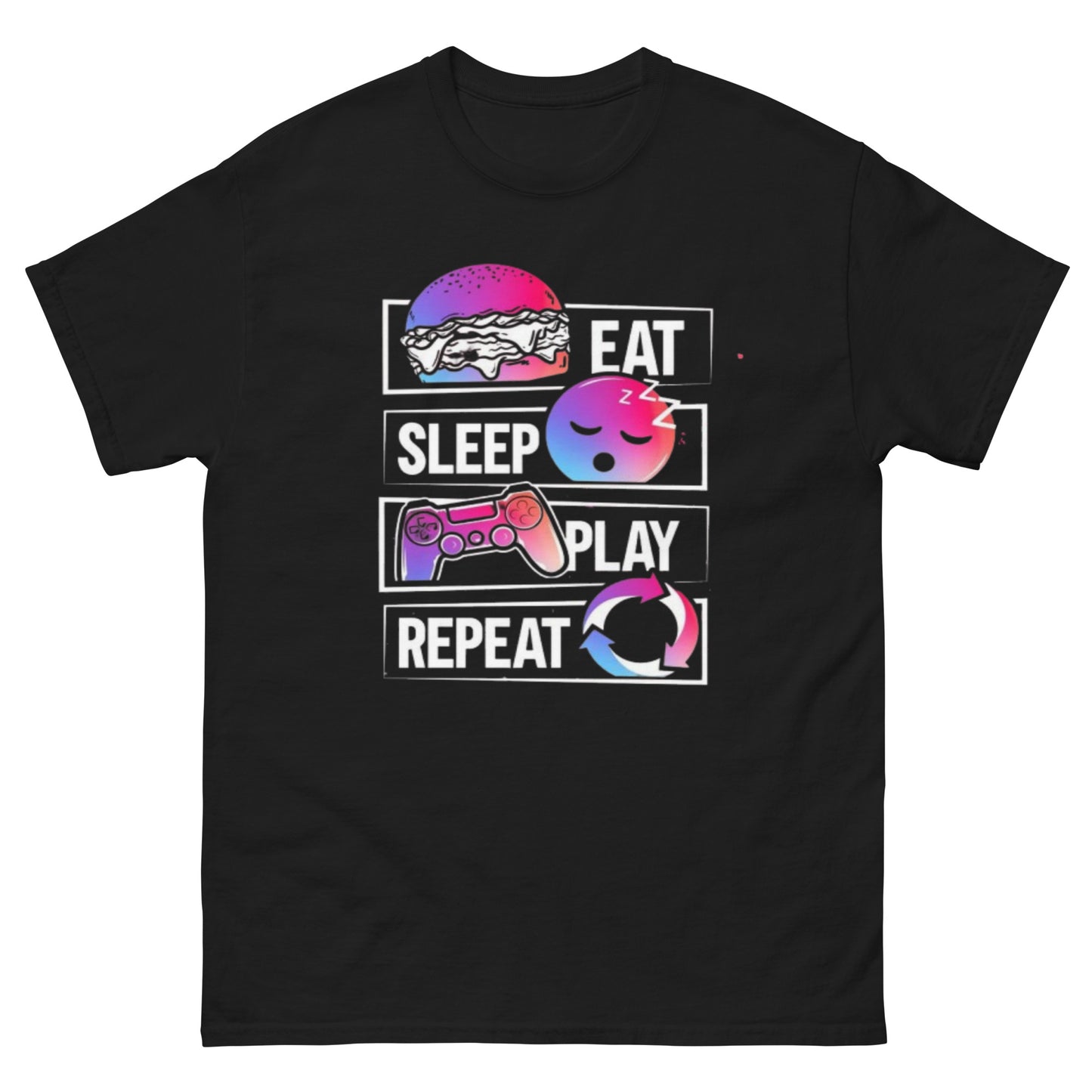 EAT, SLEEP, PLAY, REPEAT T-SHIRT FOR PLAYERS